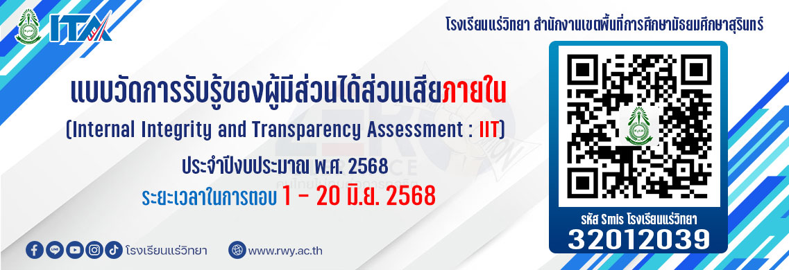 แบบวัดการรับรู้ของผู้มีส่วนได้ส่วนเสียภายใน (IIT)